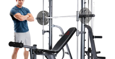 Marcy MWB1282 Platinum Smith Machine con Poleas Alta y Baja